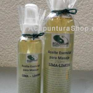 ACEITE PARA MASAJE DE LIMA-LIMON