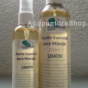 ACEITE PARA MASAJE DE LIMON