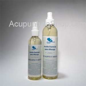 ACEITE PARA MASAJE DE EUCALIPTO Y MENTA