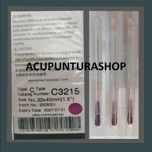 HBW COBRE 0.25MM X 40 MM 100 PZAS